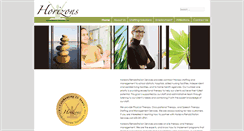 Desktop Screenshot of horizonsrehab.com